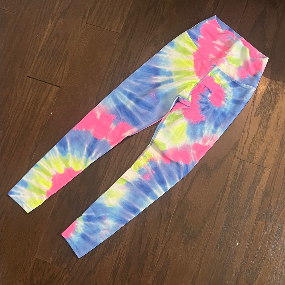 Beach Riot Colorful Tie-Dye Leggings